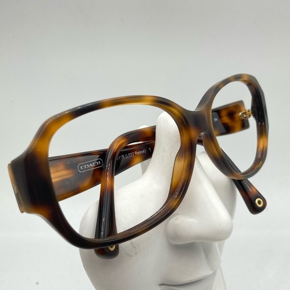 Coach Tortoise Oval Sunglasses Frames HC8011B - Picture 2 of 7